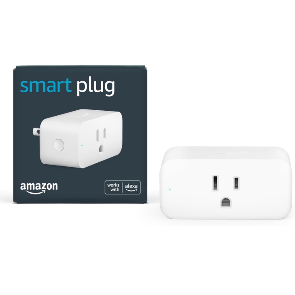 2 Amazon Smart Plugs in White